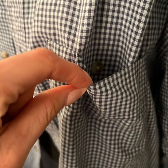 Wrangler Men's Rugged Wear - Pin Patterned Short Sleeve Button Down - Picture 2 of 8